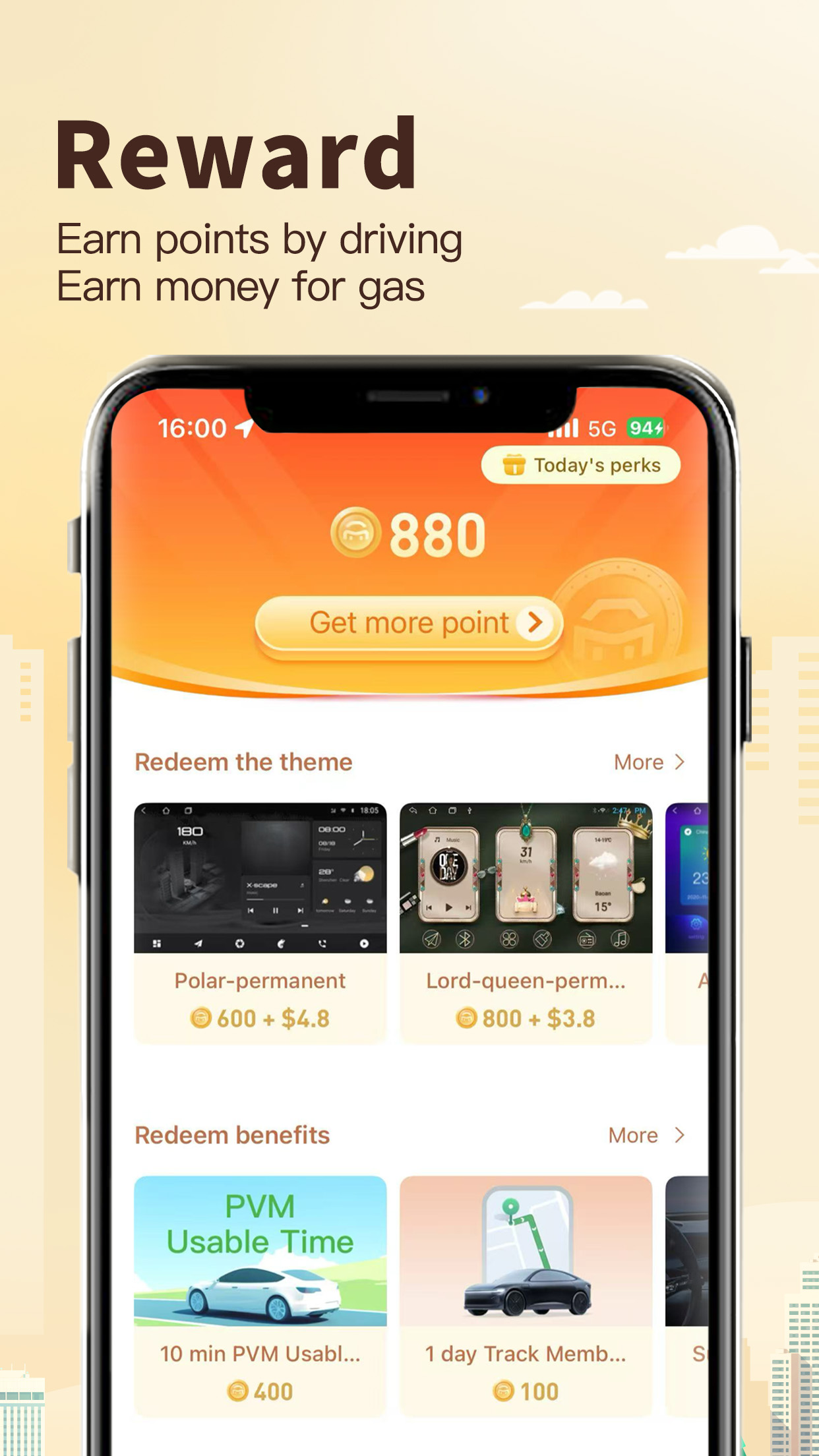 CarMate reward preview